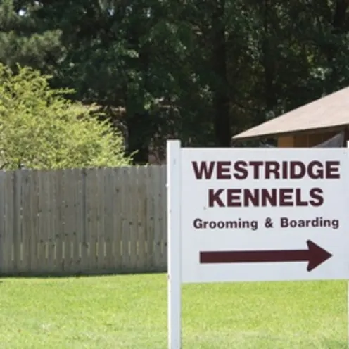 Westridge Animal Hospital Kennel Sign